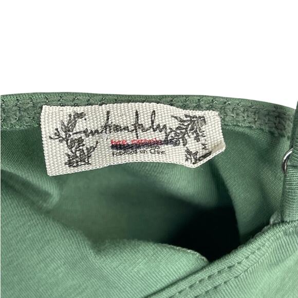 Free People Intimately Olive Green Bodysuit Women’s Size Medium - Picture 2 of 6